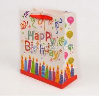 Brithday gift paper bag festival gift packaging bag