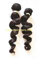 Loose wave Brazilian virgin hair weft