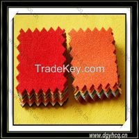 Microfiber suede leather synthetic nubuck leather for upper cord