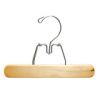 Snap-lock Wooden Pant/skirt Hanger