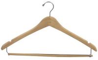 Suit Hanger With Locking Pant Bar