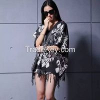 Women Poncho sweater