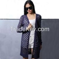 Women winter cardigan sweater