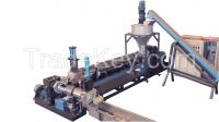 Two stage single screw extruder, power-saving with cheap price