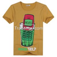 Custom Hot Sale High Quality men's print t-shirt