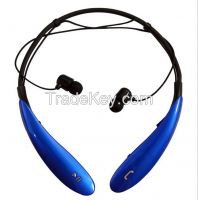 2015 colorful neckband stylish wireless stereo bluetooth headsets for ultra hbs800 From China