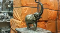 100% Brass Metal Elephant Size 20inch.....