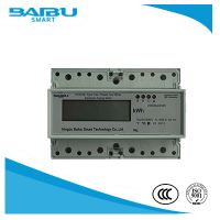 Three Phase Din Rail Mounted Multi- Tariff Kwh Meter