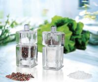 acrylic salt and pepper mill