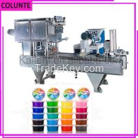 CE approval play clay cup filling packing machine