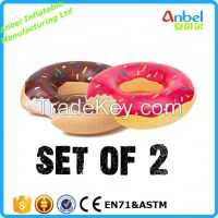 Anbel Donut Pool Float Beach Toy Swimming Tube Raft Water Lounges Mattress Fun Floatie ack0007