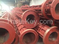 Concrete spun electric pole steel mould