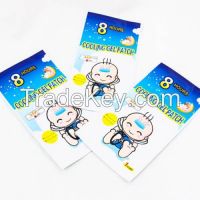 Cooling gel sheet fever gel cooling patch