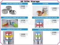 Stainless Steel Storage, Tiffin