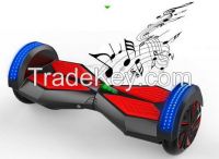 best christmas gift two wheels self balancing scooter with bluetooth music &amp; LED lights