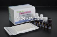 Milk or feed related aflatoxin M1, B1, melamine, beta lactamase and beta lactam antibiotics rapid test kits (Colloidal gold)