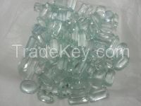 Cut and Rough Aquamarine