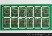 Ultrathin PCB boards with surface treatment