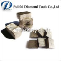 Granite marble cutting diamonds stone cutting tools hard granite cutting segment From China