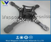 Carbon Fiber Cnc Machining Rc Helicopter's Parts