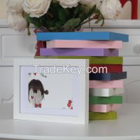 Wooden photo frame / picture frame / shadow box From China