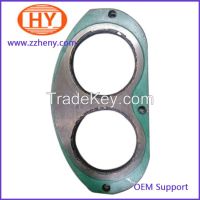 Kyokuto concrete pump spare parts--- wear plate and cutting ring