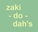 Zakidodahs