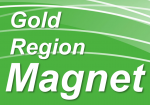 Gold Region Magnet